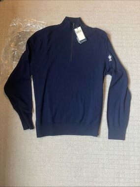 NWT Half-Zip Sweater - Washable Cashmere - L